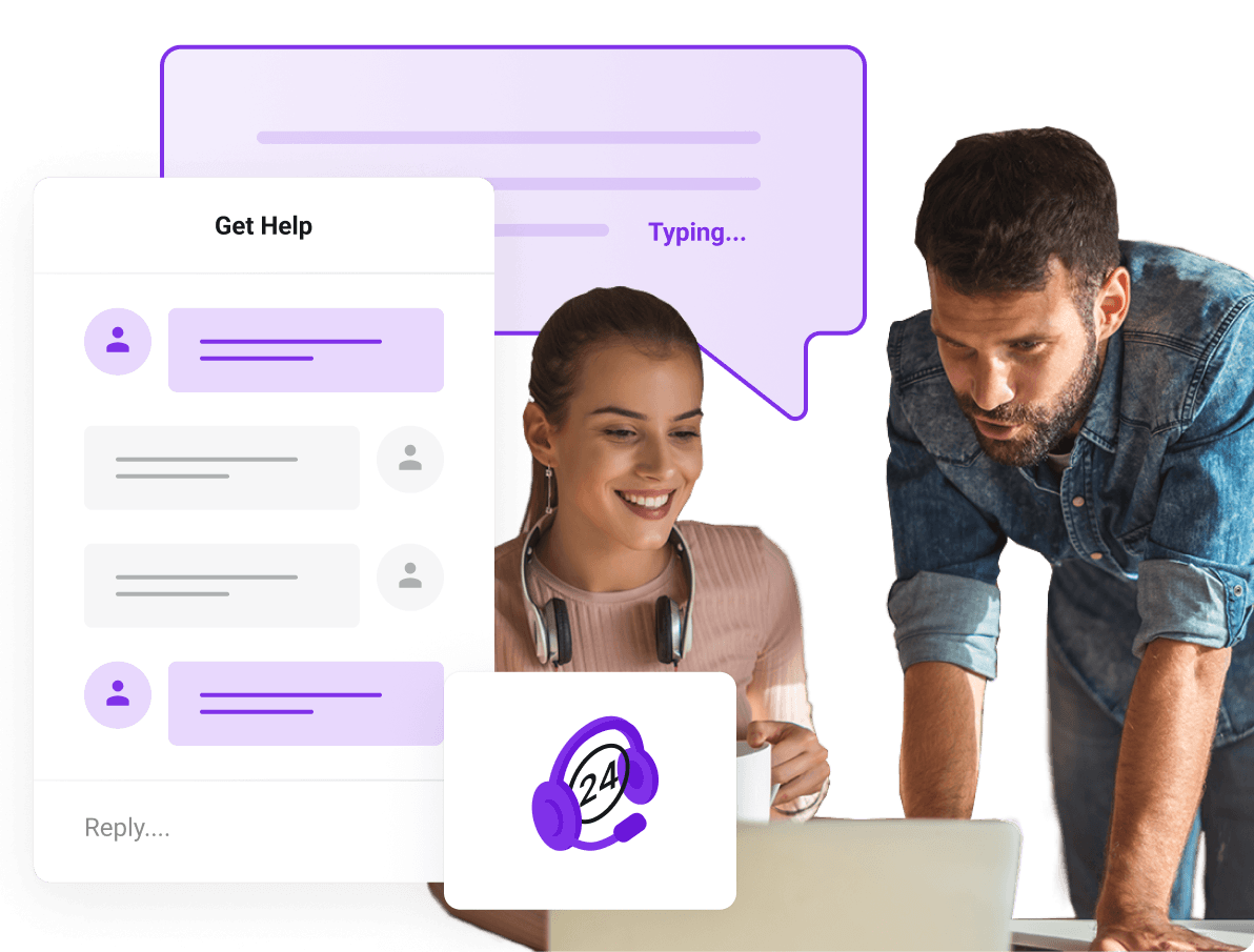 Alojamento Web, Domínio, WordPress, VPS e Muito Mais - A nossa equipa técnica está aqui para o ajudar 24 horas por dia, 7 dias por semana!